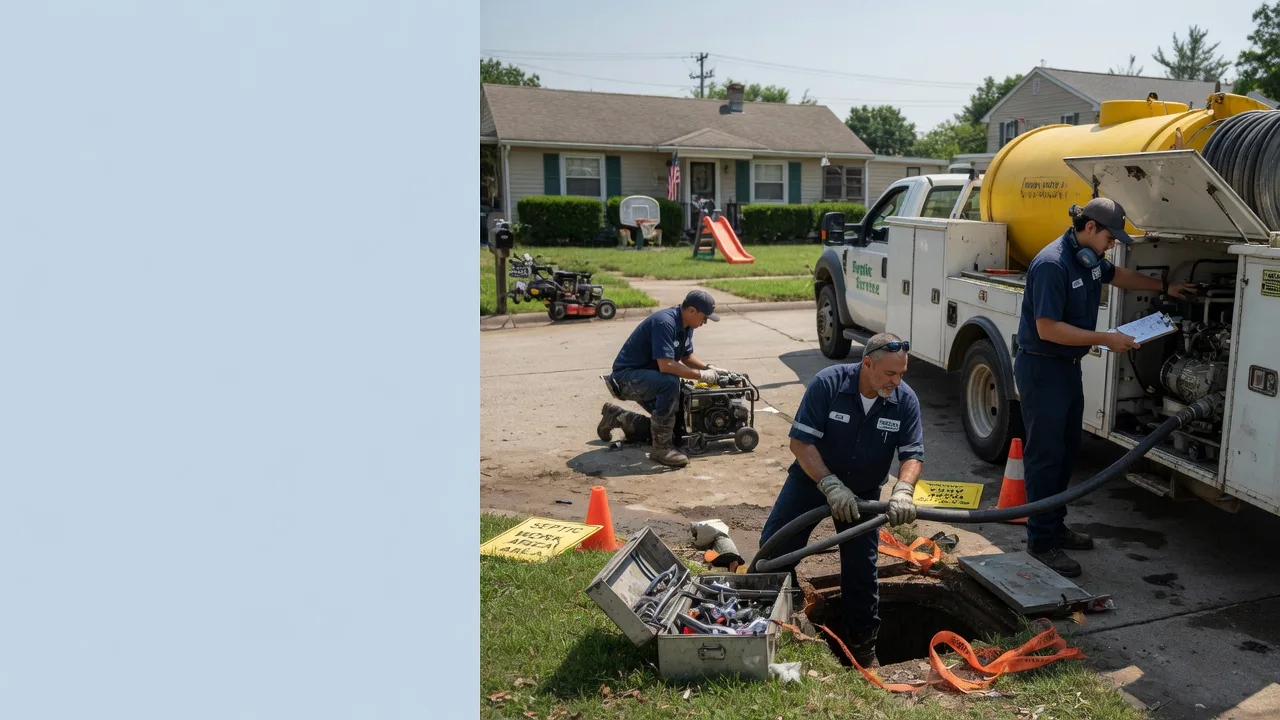 Septic Tank Pumping in Parker City, IN near me